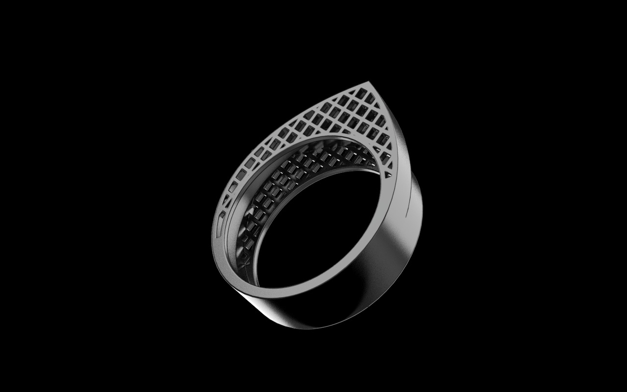 Lightweight ring model 794 3D print model_26