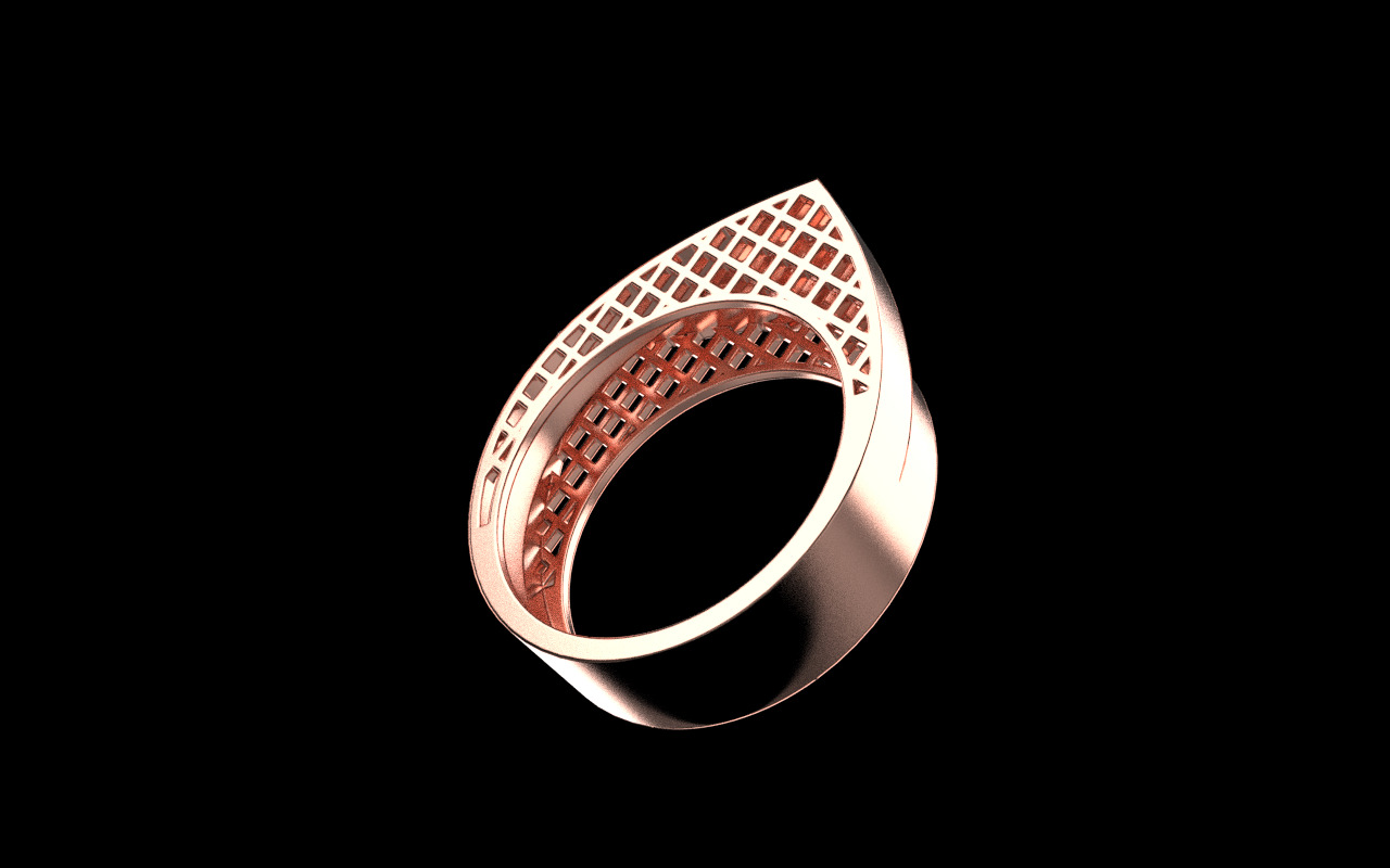 Lightweight ring model 794 3D print model_25