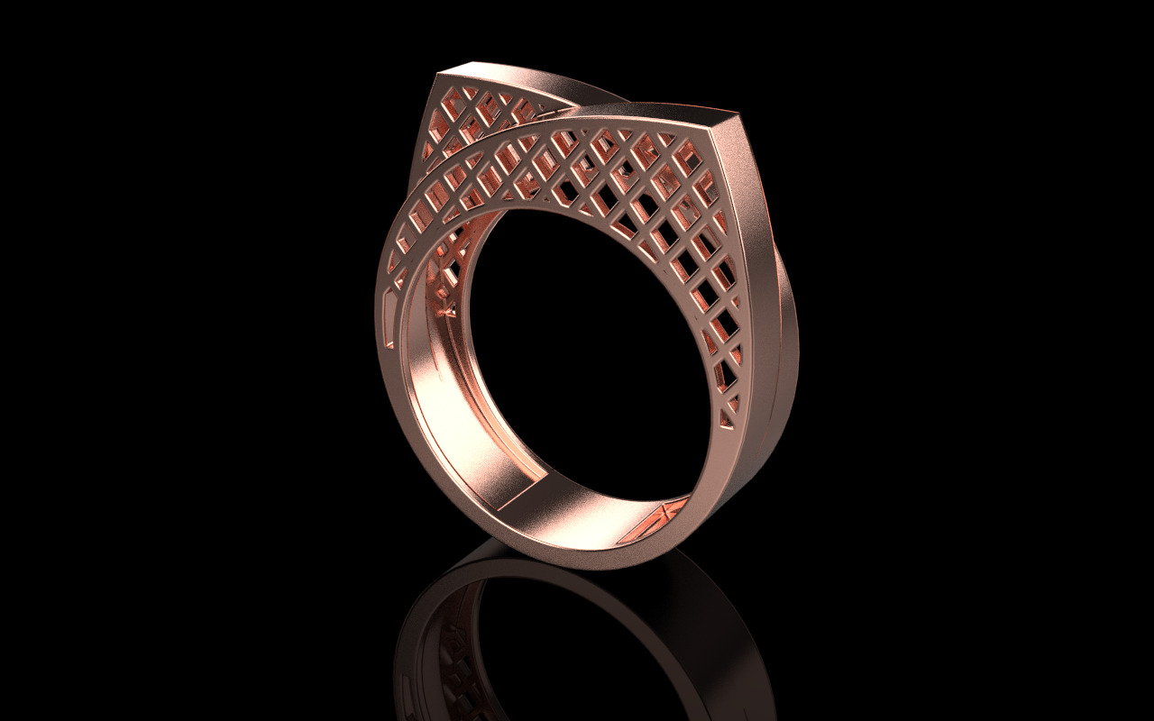 Lightweight ring model 794 3D print model_19