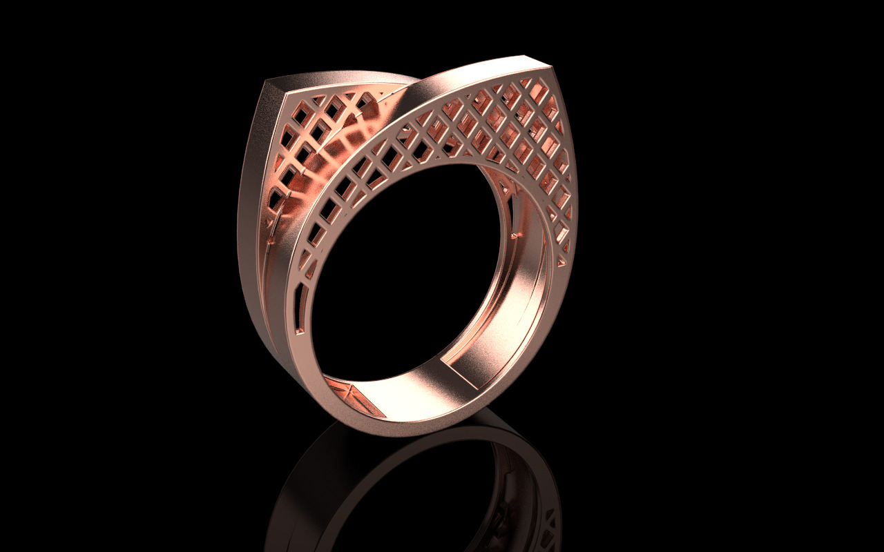 Lightweight ring model 794 3D print model_15