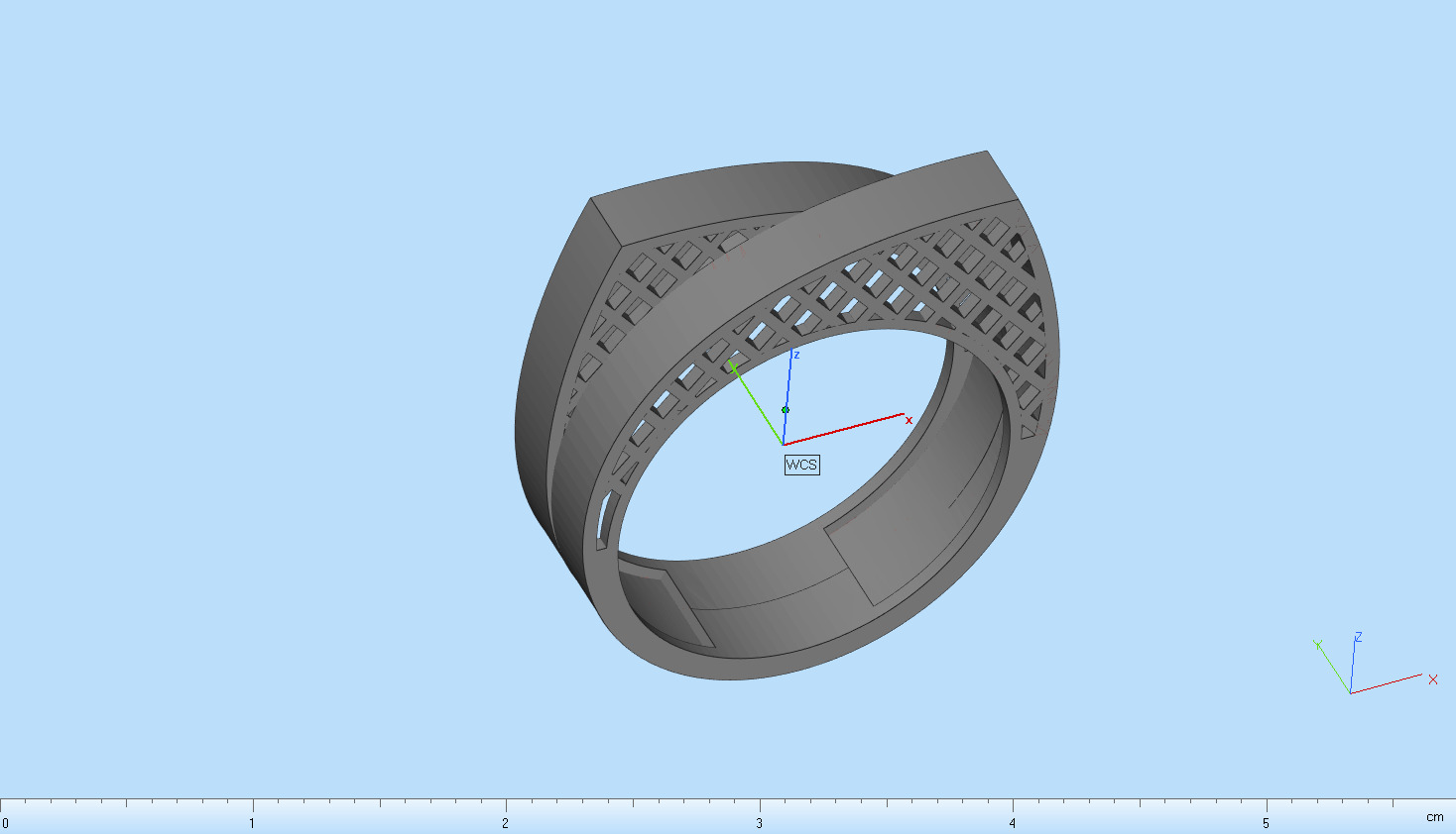 Lightweight ring model 794 3D print model_9