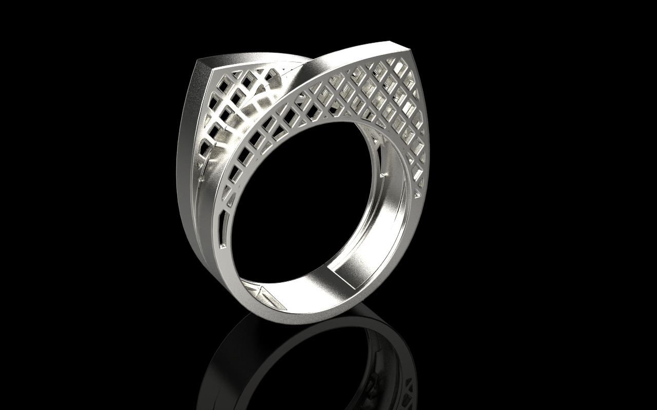 Lightweight ring model 794 3D print model_17