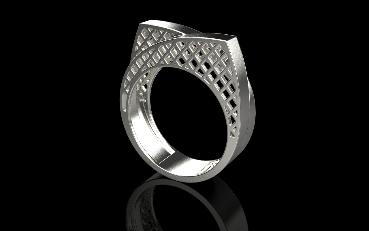 Lightweight ring model 794 3D print model_21