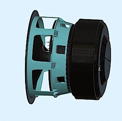 Memphis Audio MMJ824 Mini 8in Subwoofer - High Poly 3D Model 3D model