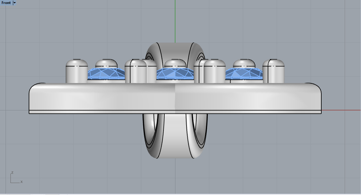 celtic knot pendant model 792 3D print model_7
