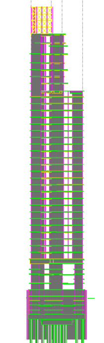 Revit structural framing residential project model 3D model_2