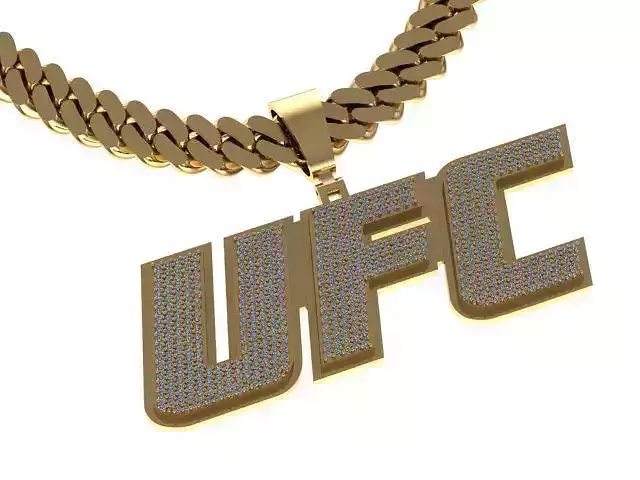 UFC Pendant Gold