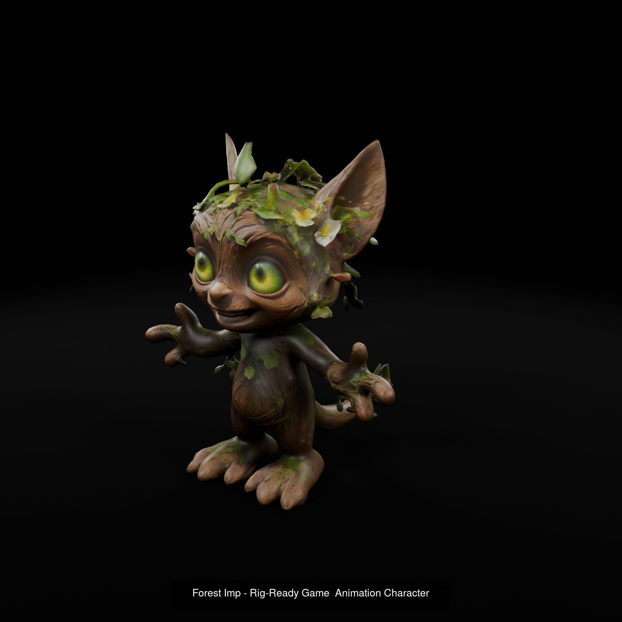 Epic Pack of 18 Fantasy Characters for Games  Animations 3D Model Collection_3