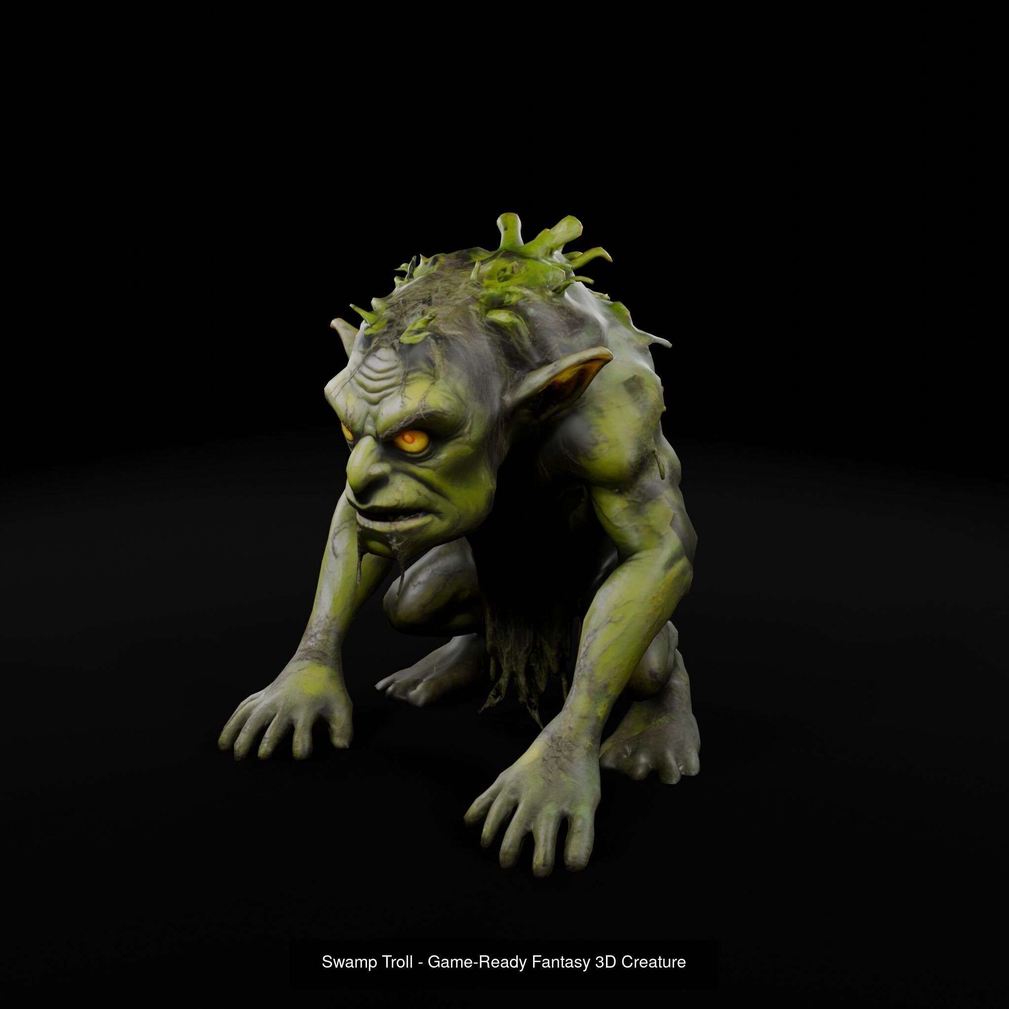 Epic Pack of 18 Fantasy Characters for Games  Animations 3D Model Collection_17