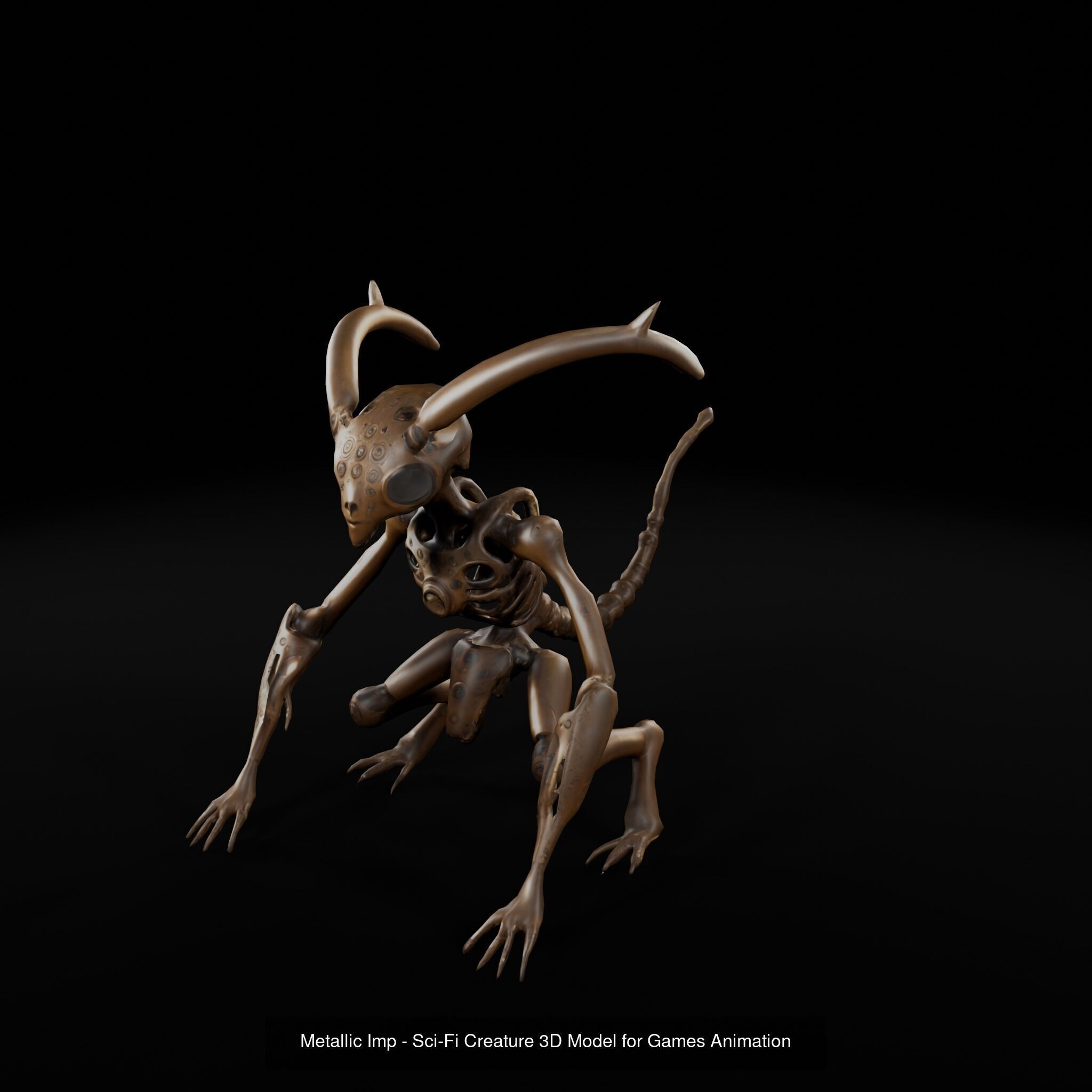 Epic Pack of 18 Fantasy Characters for Games  Animations 3D Model Collection_12