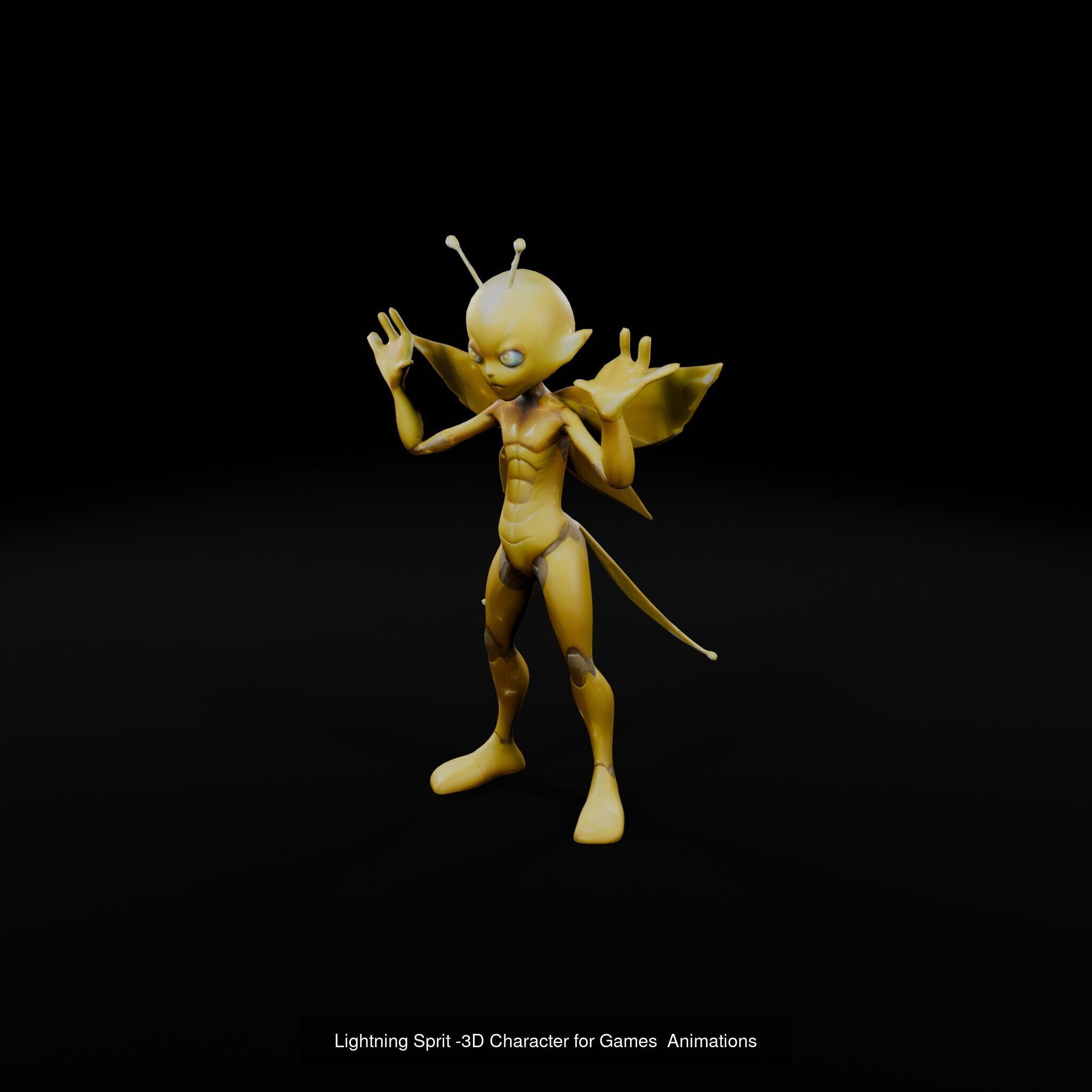 Epic Pack of 18 Fantasy Characters for Games  Animations 3D Model Collection_14