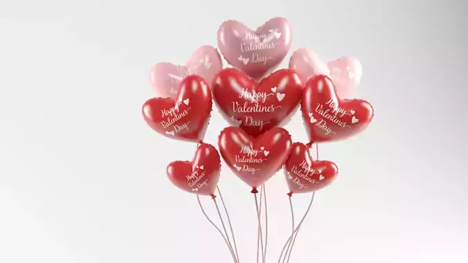 VALENTINE HEART BALOON