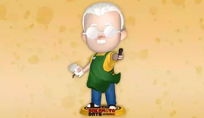 Sakamoto Chibi 3D print model