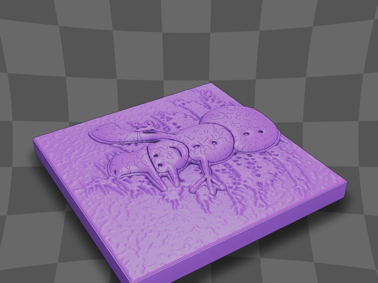 A snowman for CNC 3D print model_5