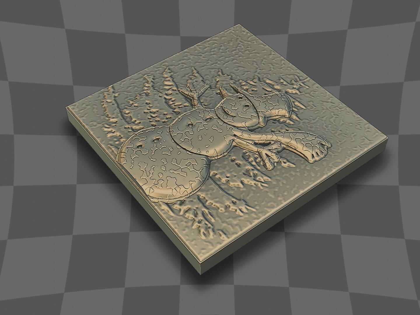 A snowman for CNC 3D print model_6