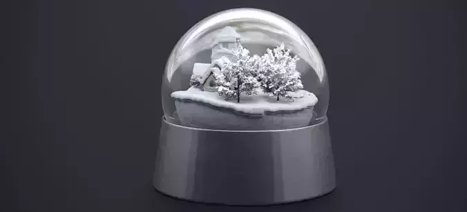 THE CHURCH SNOW GLOBE 2024