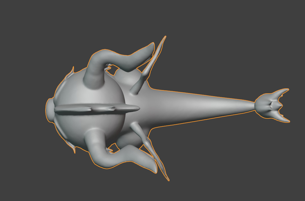 Cute dragon 3D print model_2