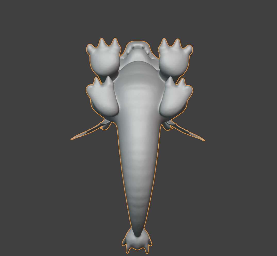 Cute dragon 3D print model_4