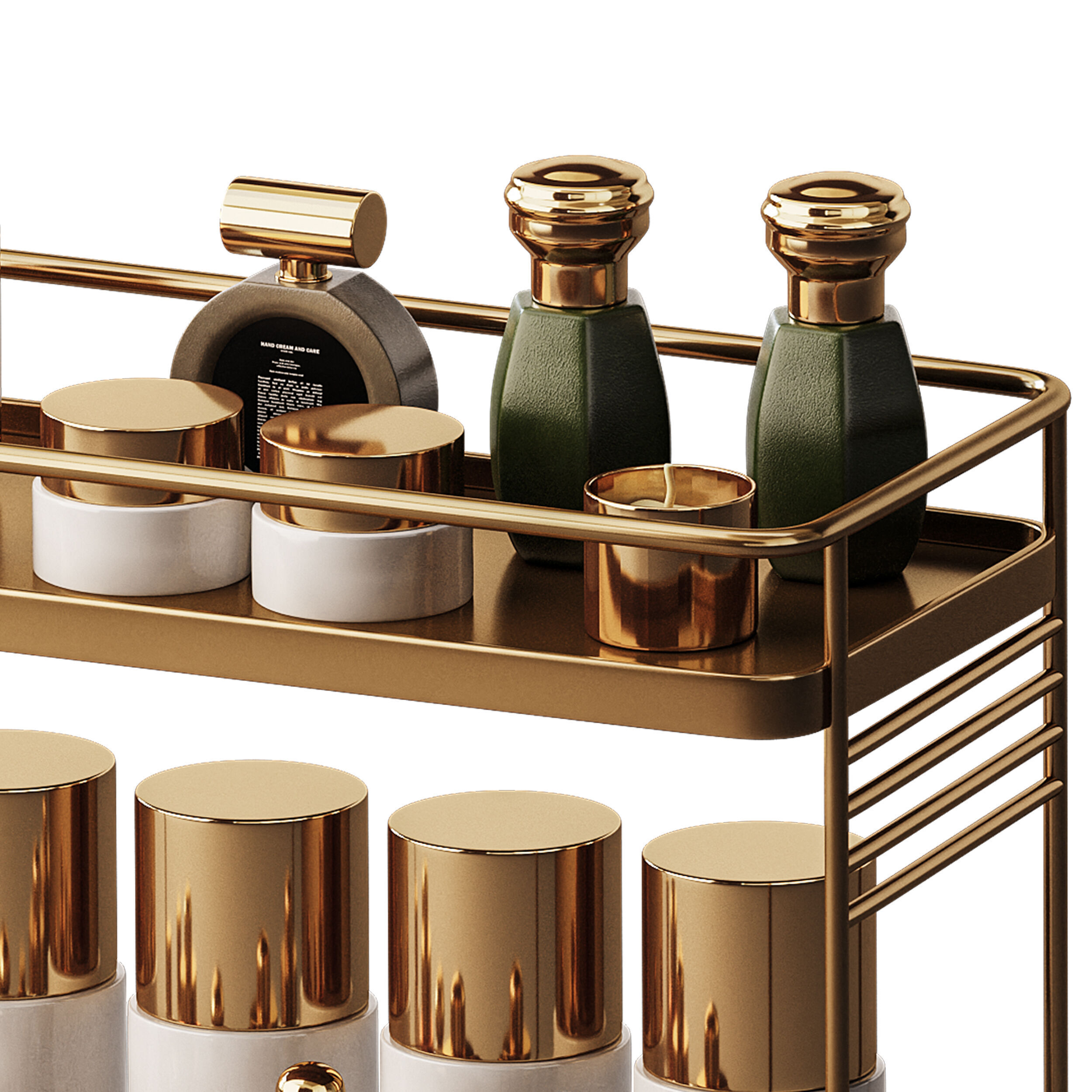  Beauty decorative set 3D model_10