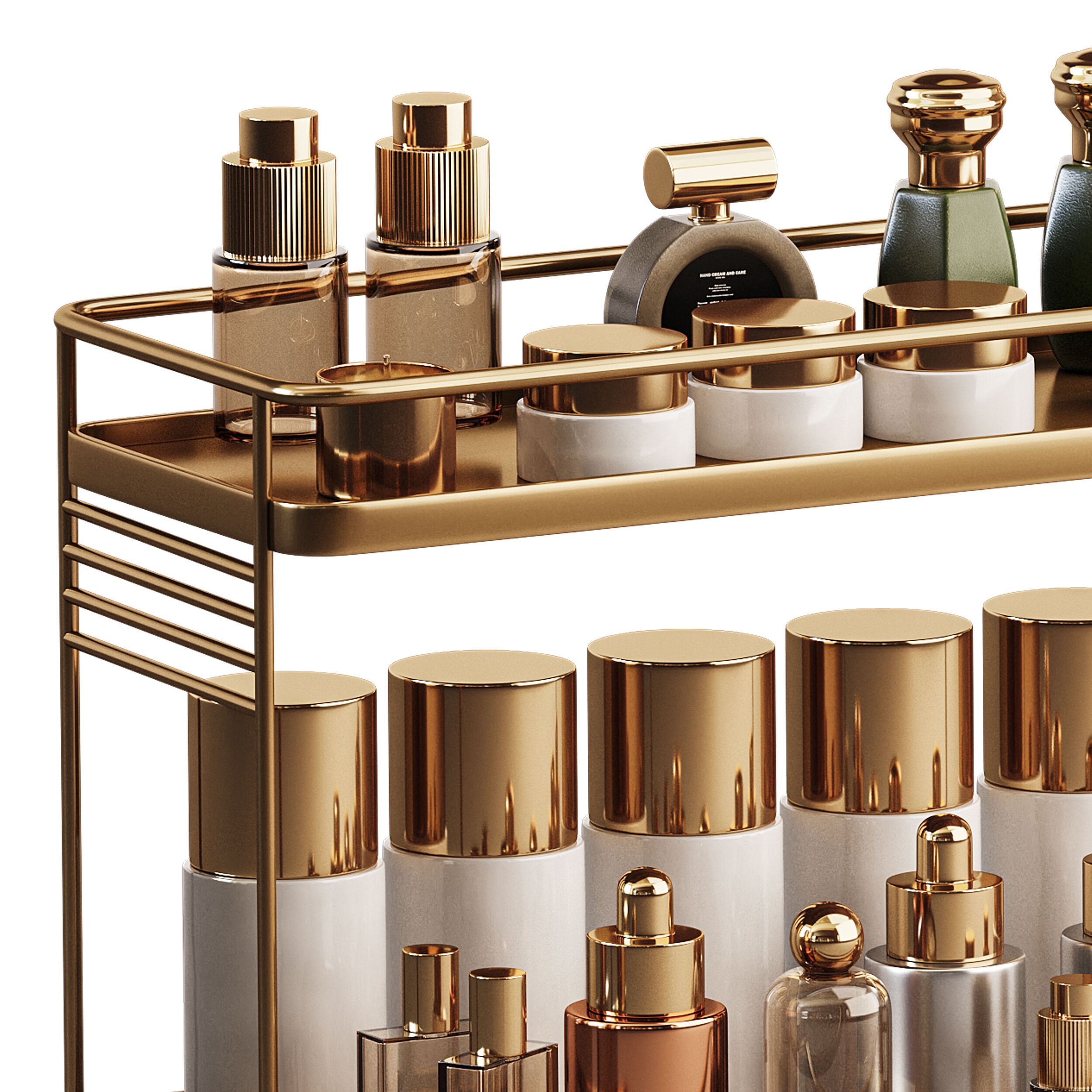  Beauty decorative set 3D model_12