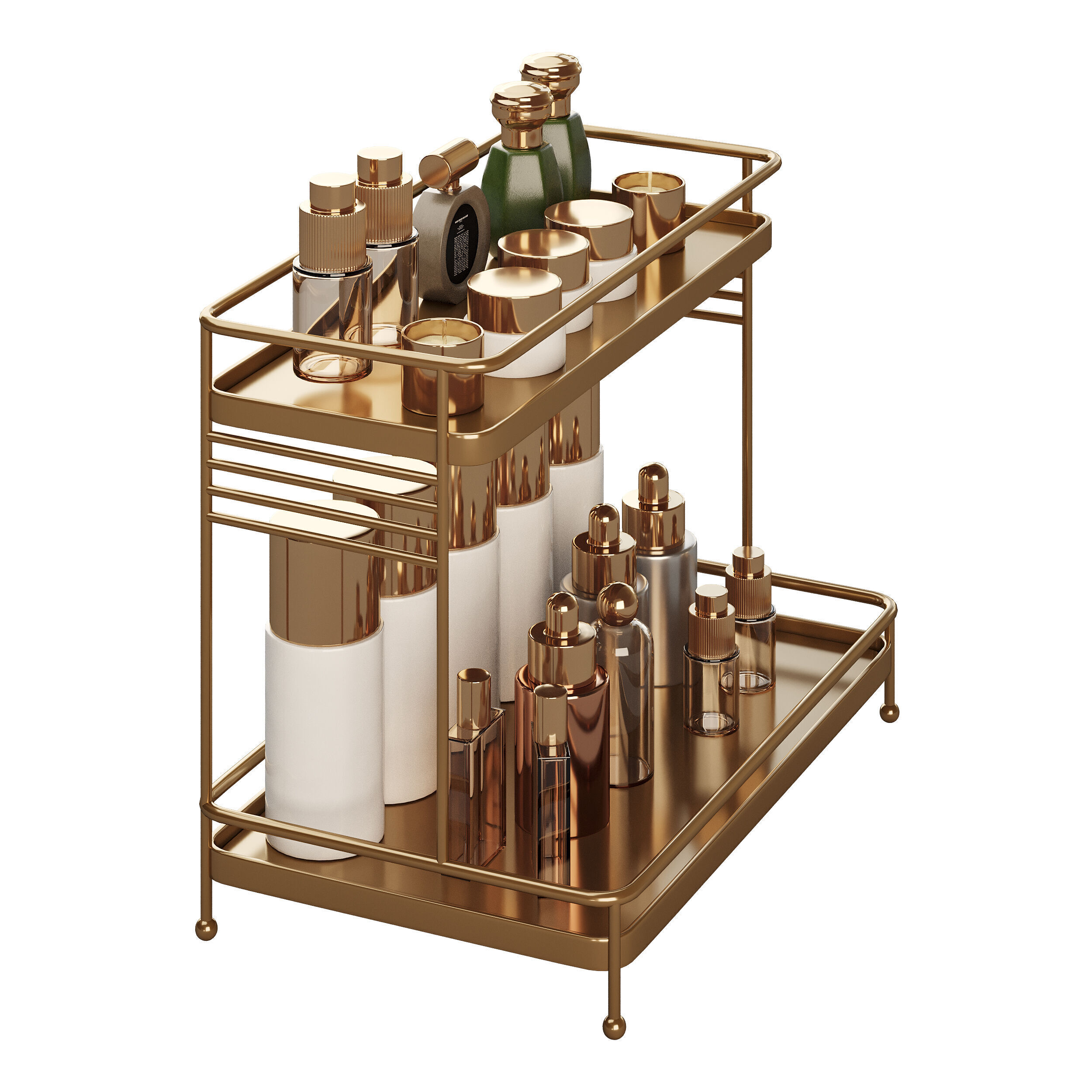  Beauty decorative set 3D model_6