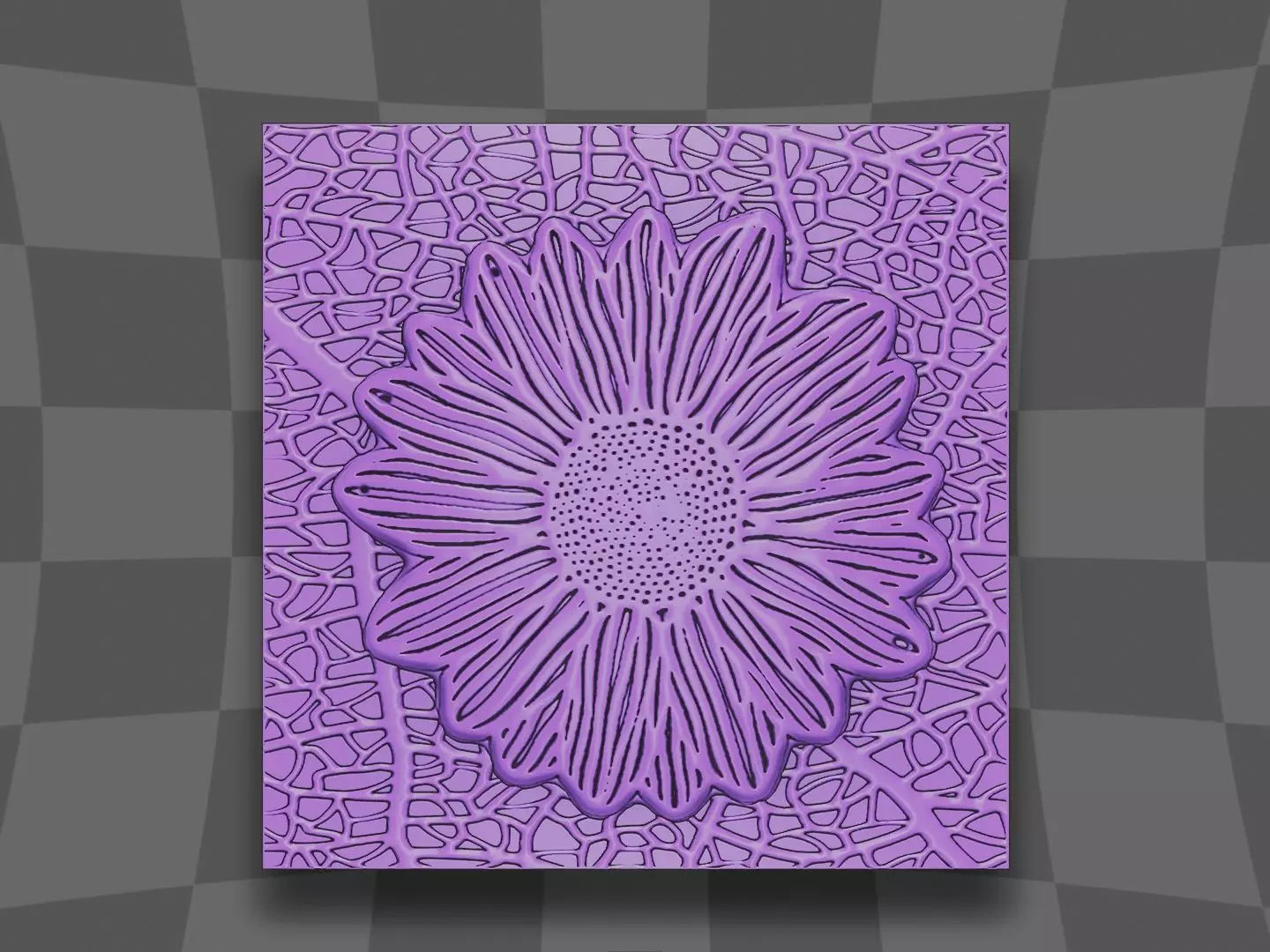 Sunflower deco for home 3D print model