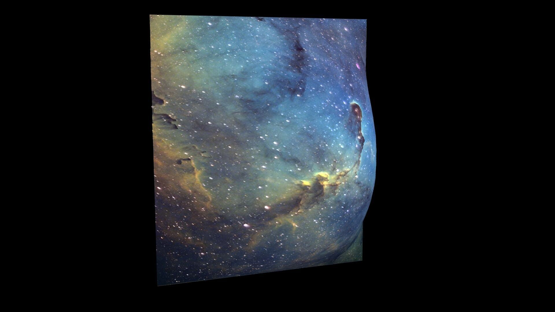 Elephants Trunk Nebula 3D model_4