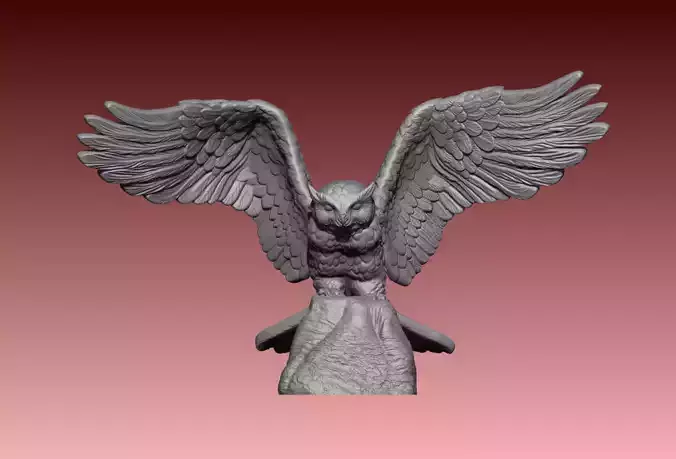 Owl miniature