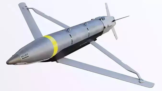 GBU-39 Small Diameter Bomb Low-poly 3D model