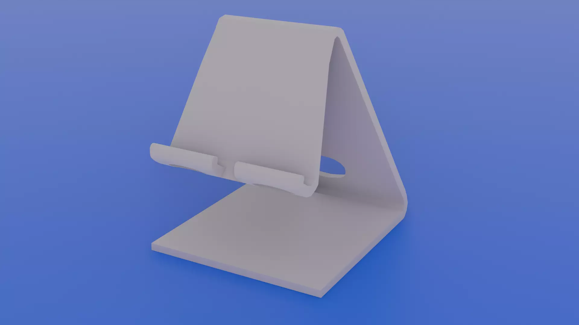 Minimalist Phone and Tablet Stand 3D print model