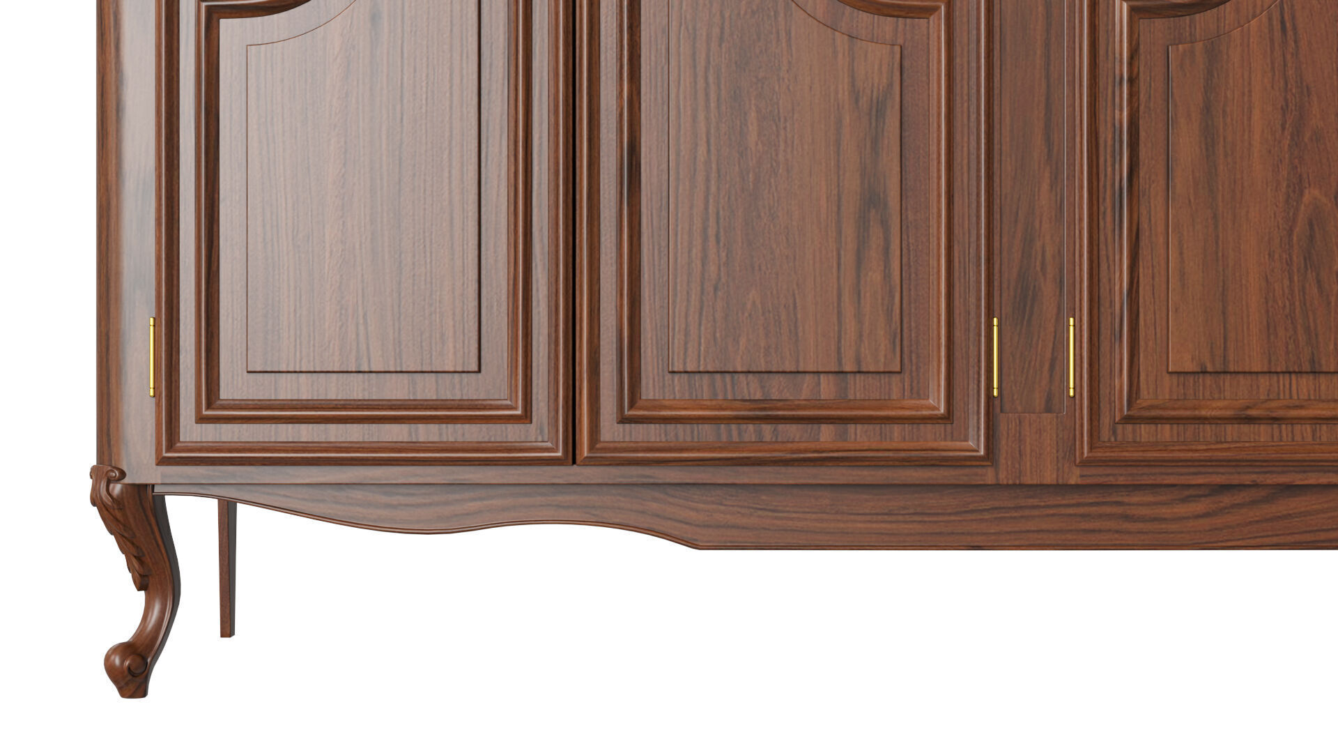 Classic Chest of Drawers 1400 3D model_1