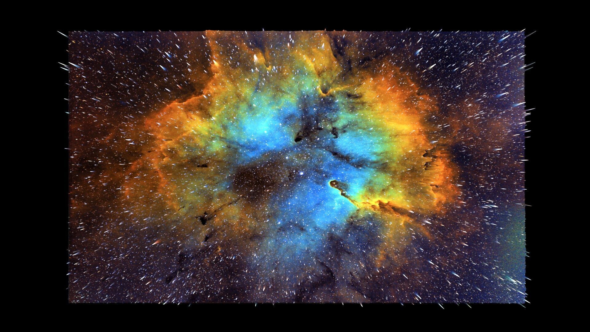 Elephants Trunk Nebula 3D model_1