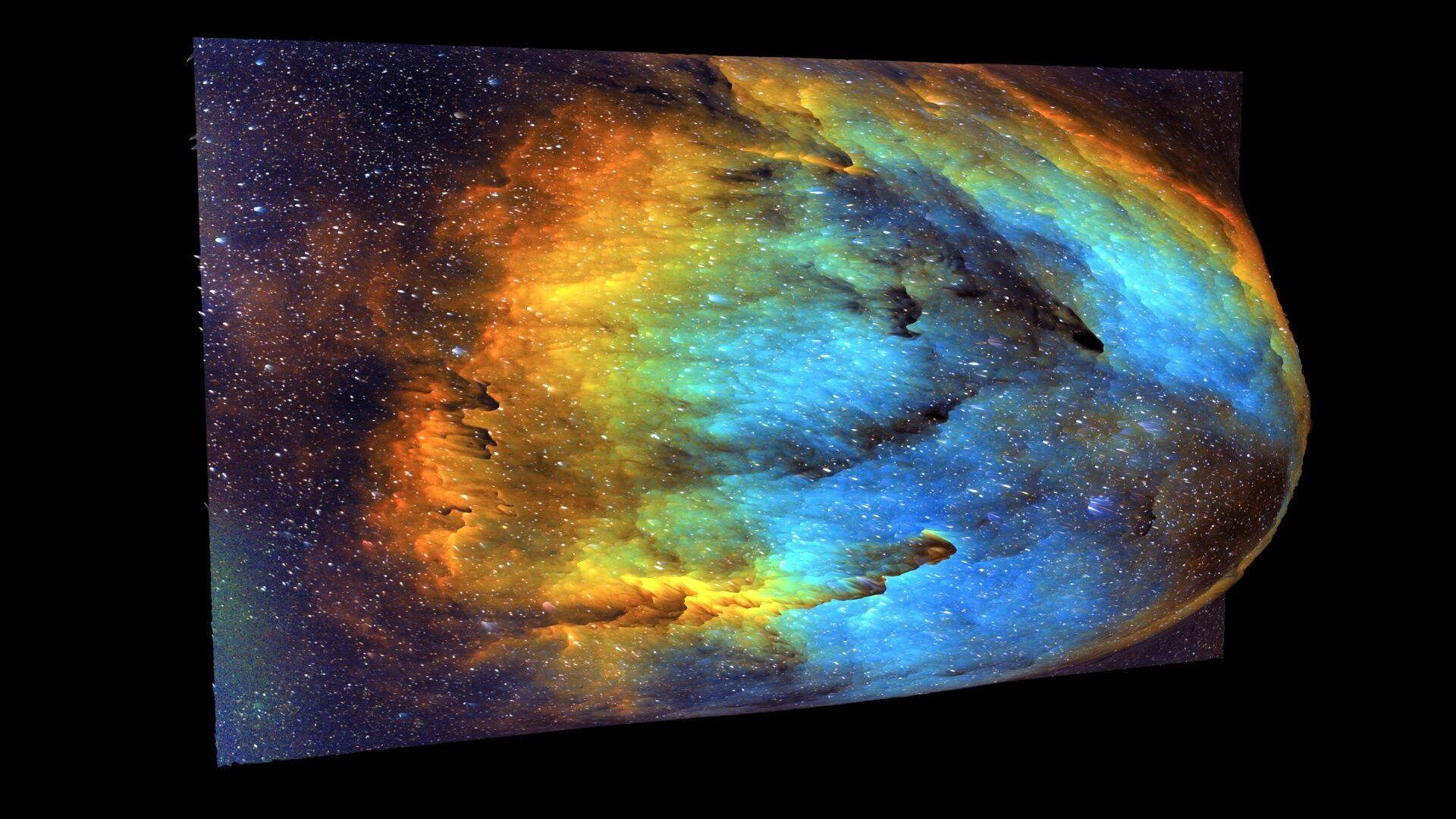 Elephants Trunk Nebula 3D model_4