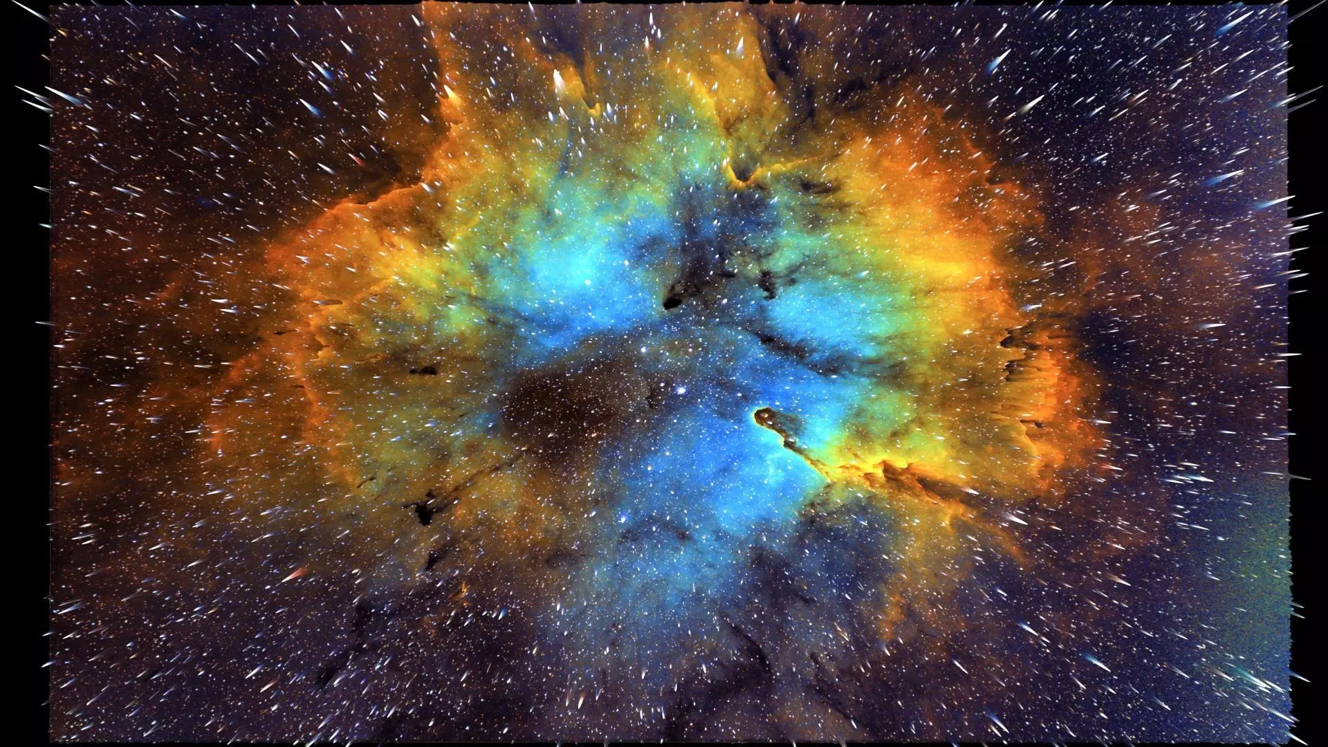 Elephants Trunk Nebula 3D model_0