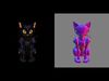 Futuristic Robotic Cat 3D Model -  Sci-Fi Asset 3D model_1