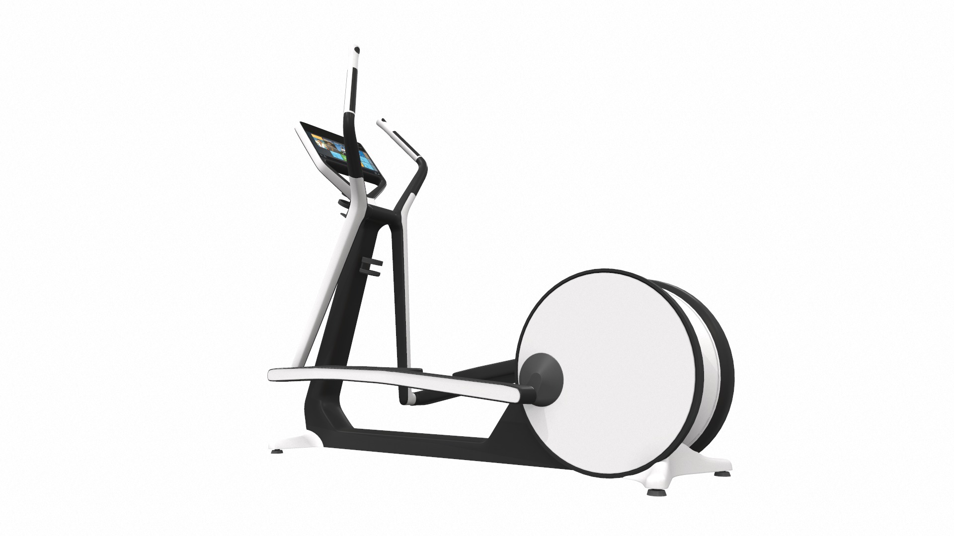 Exercise bike set 10 3D Model Collection_1