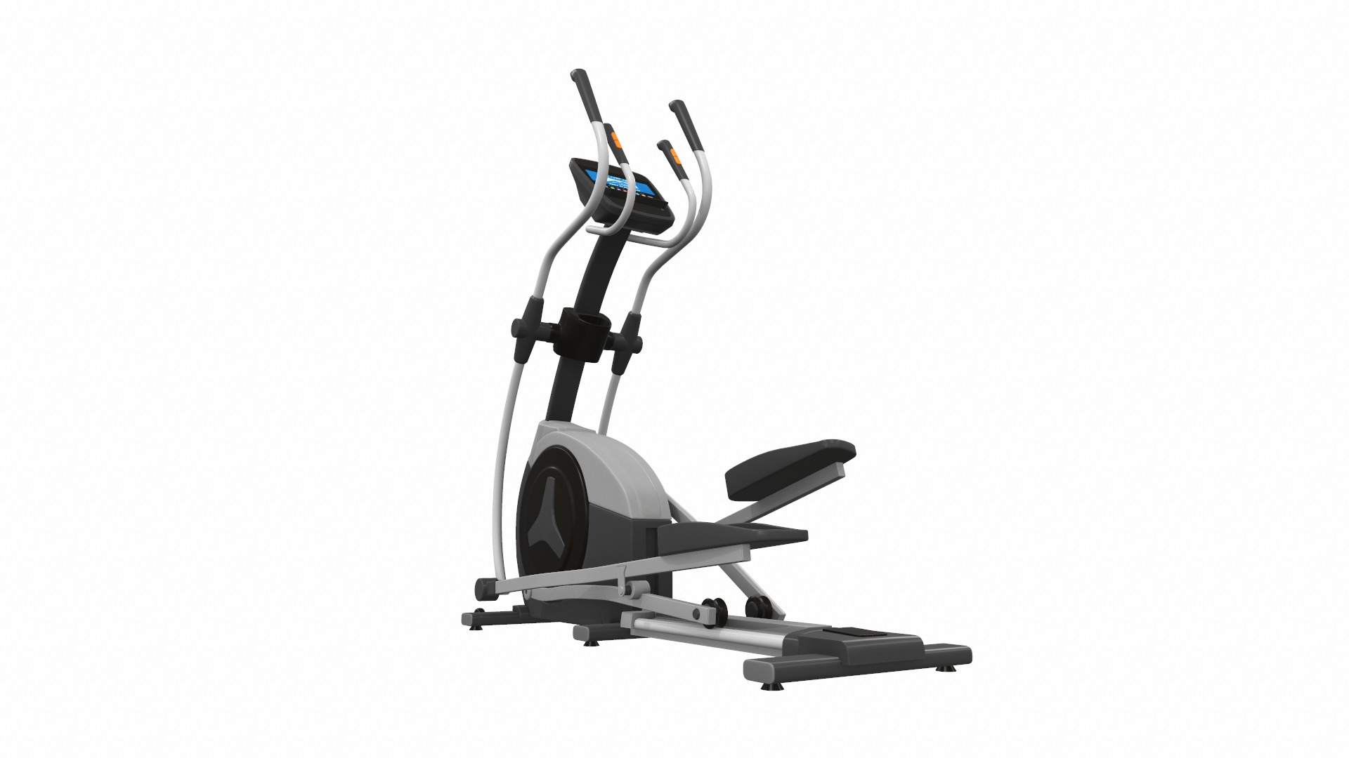 Exercise bike set 10 3D Model Collection_9