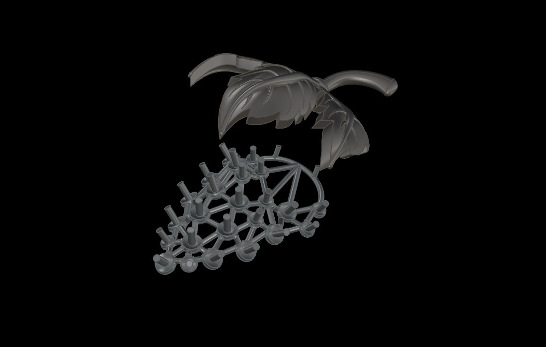 Grape 3D print model_4