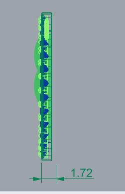 Dog Paw Print Pendant Hollow Footprint Necklace Memorial Jewelry 3D print model_15