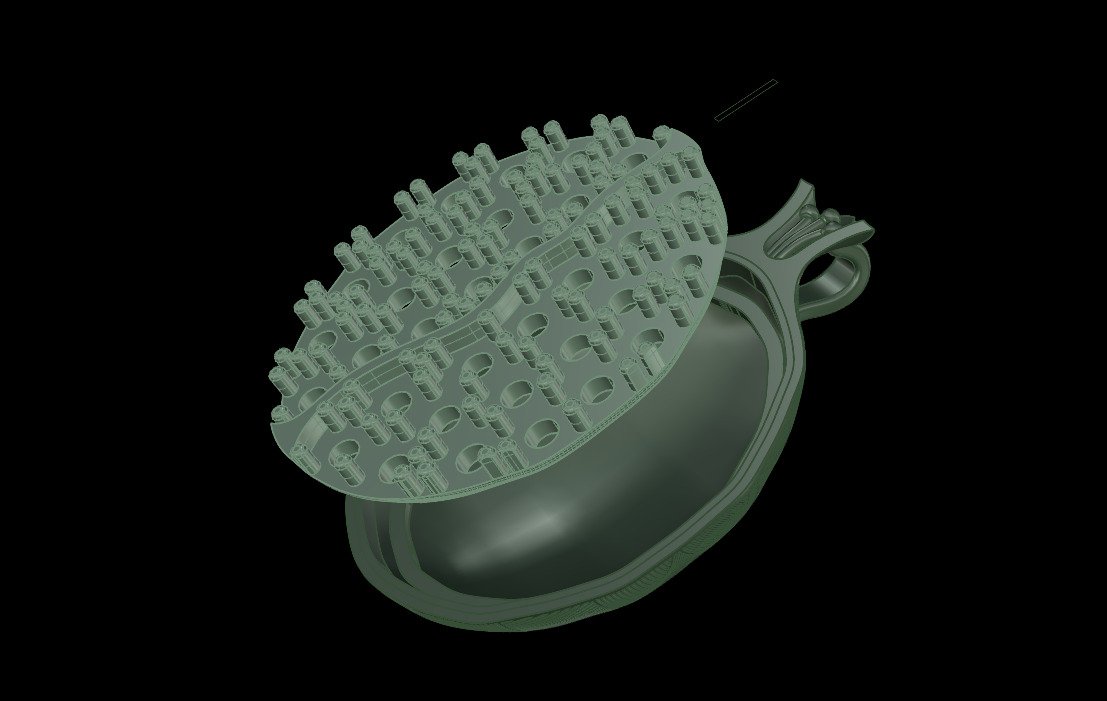 Pomegranate 3D print model_3