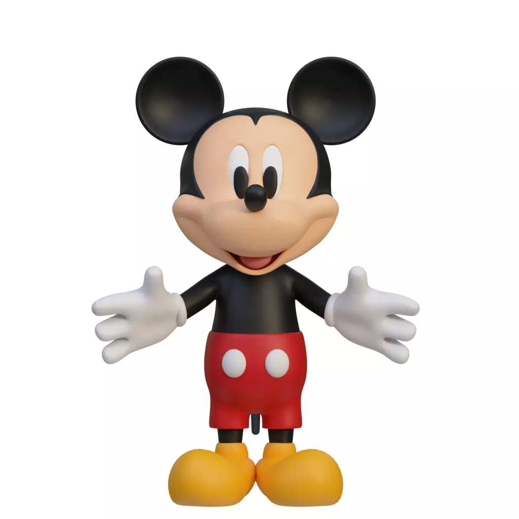 Mickey Mouse 3D print model_0