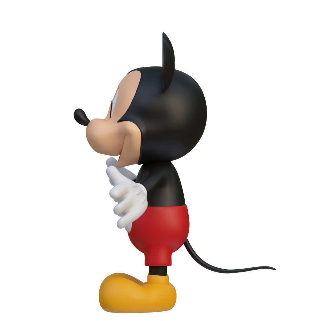 Mickey Mouse 3D print model_1