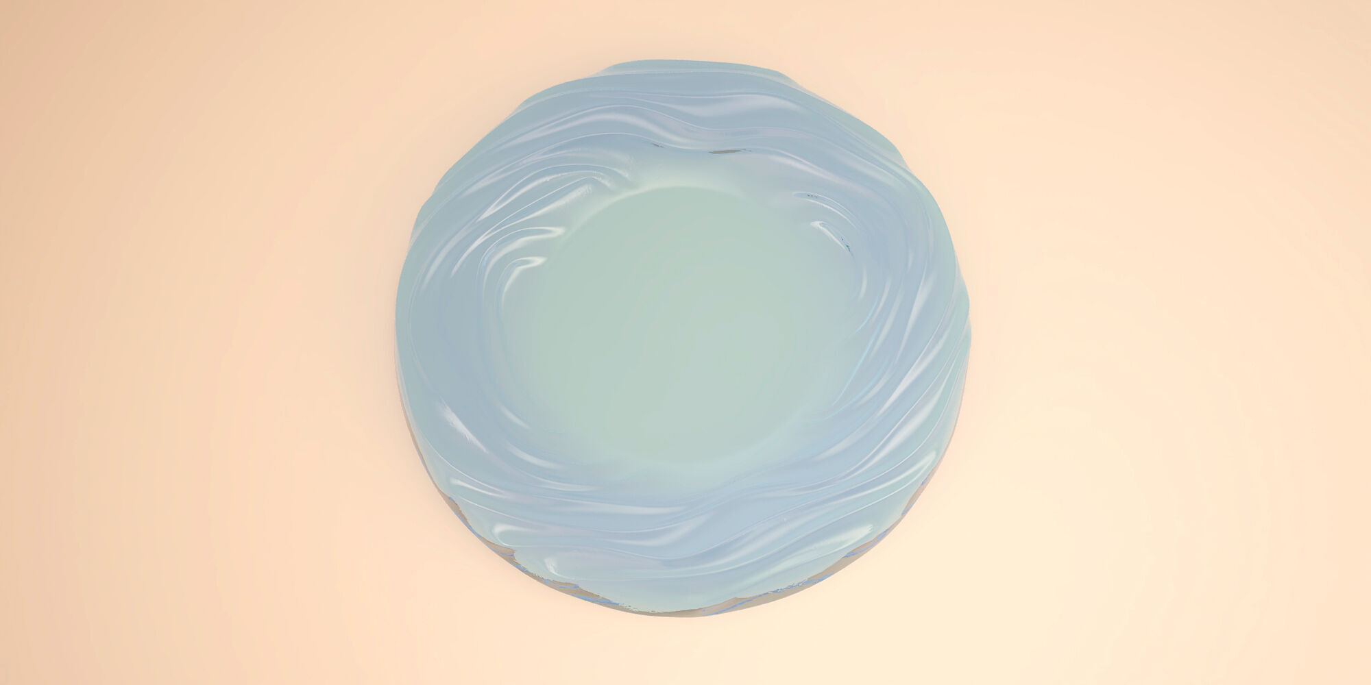 Desert Wind - Sea Waves - Tealight Holder 3D print model_2