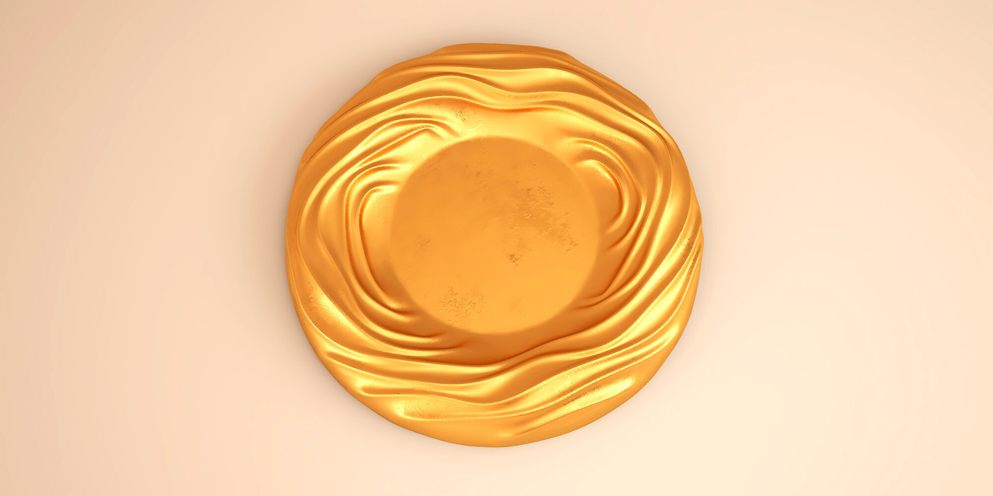 Desert Wind - Sea Waves - Tealight Holder 3D print model_1