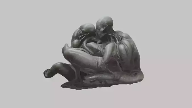 HR Giger Alien Capsule Prometheus Old Ones