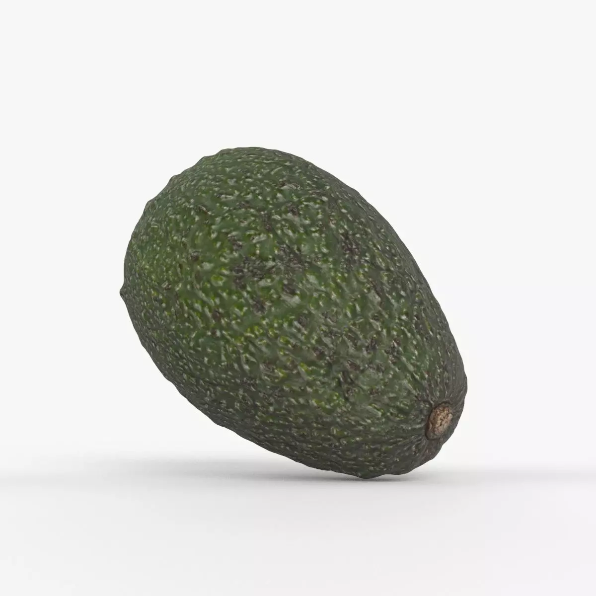Photorealistic 3D Scanned Avocado Low-poly 3D model