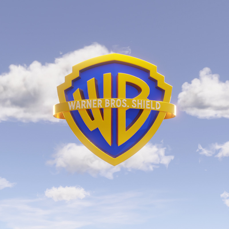 WB Shield Low-poly 3D model_4