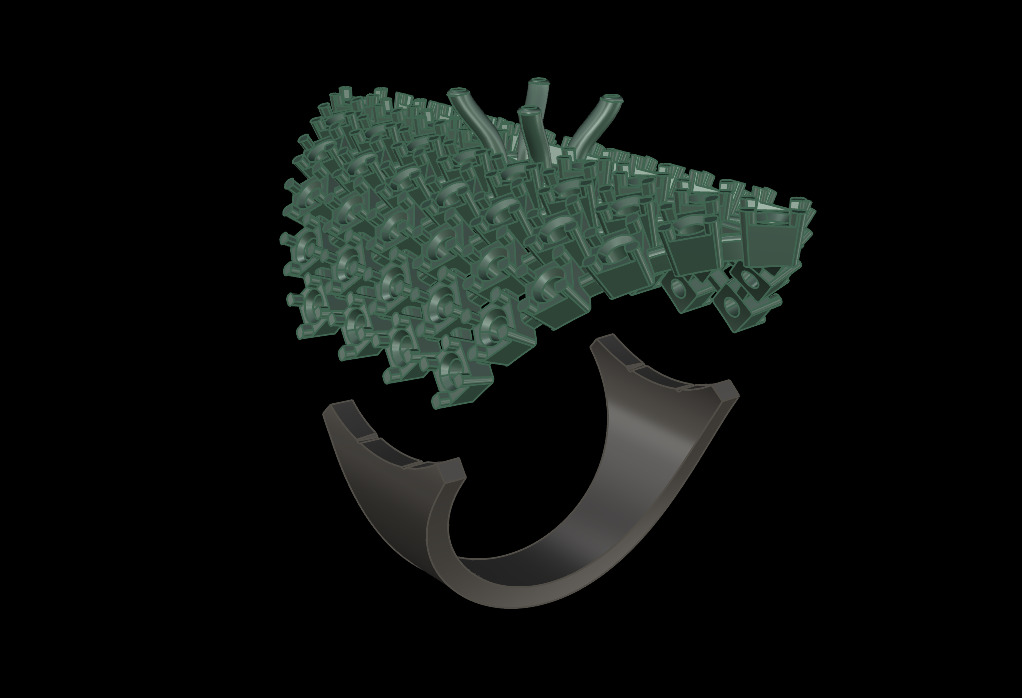 Ring fullgem 3D print model_5