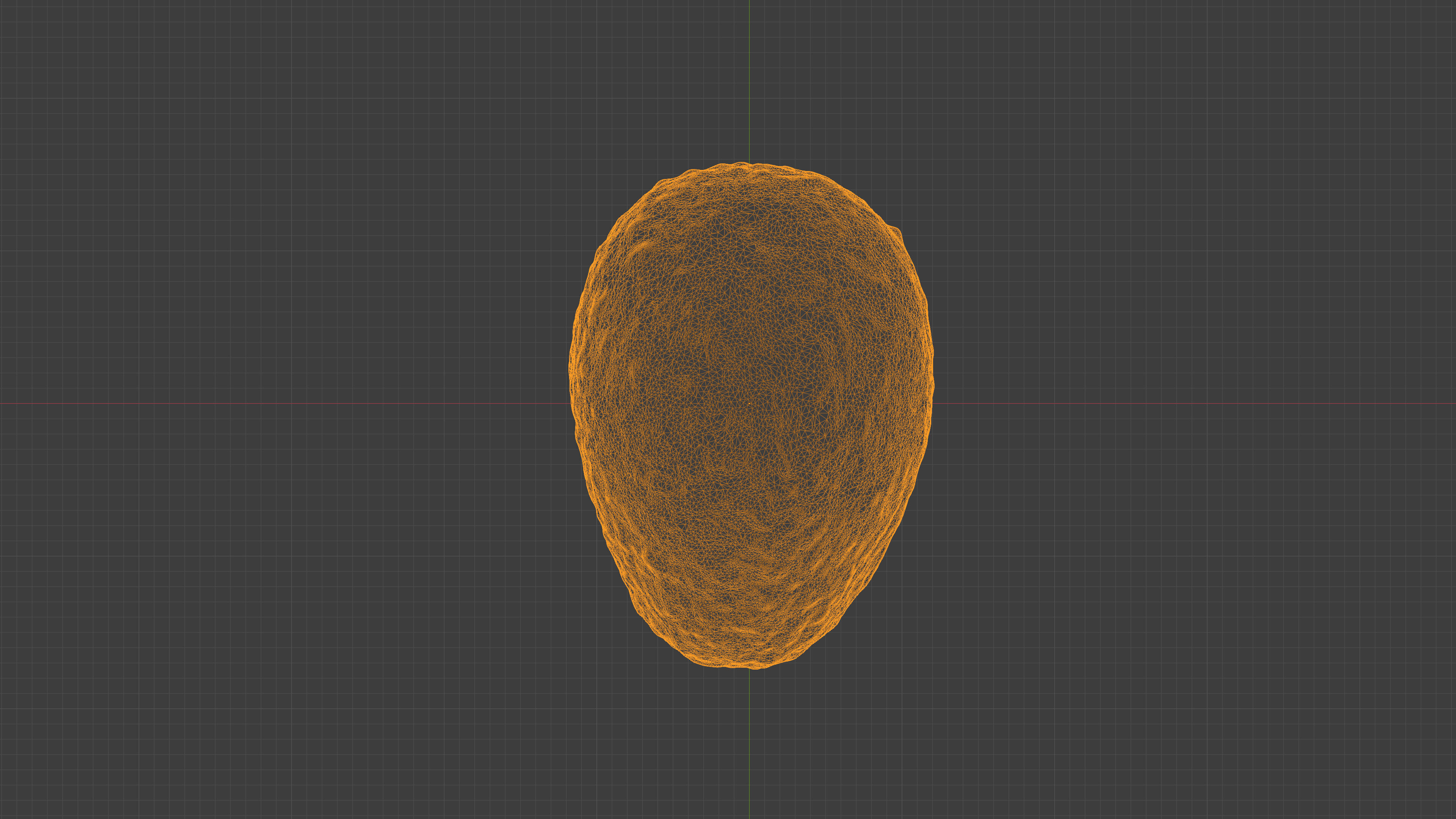 Photorealistic 3D scan of half a Lemon Low-poly 3D model_21