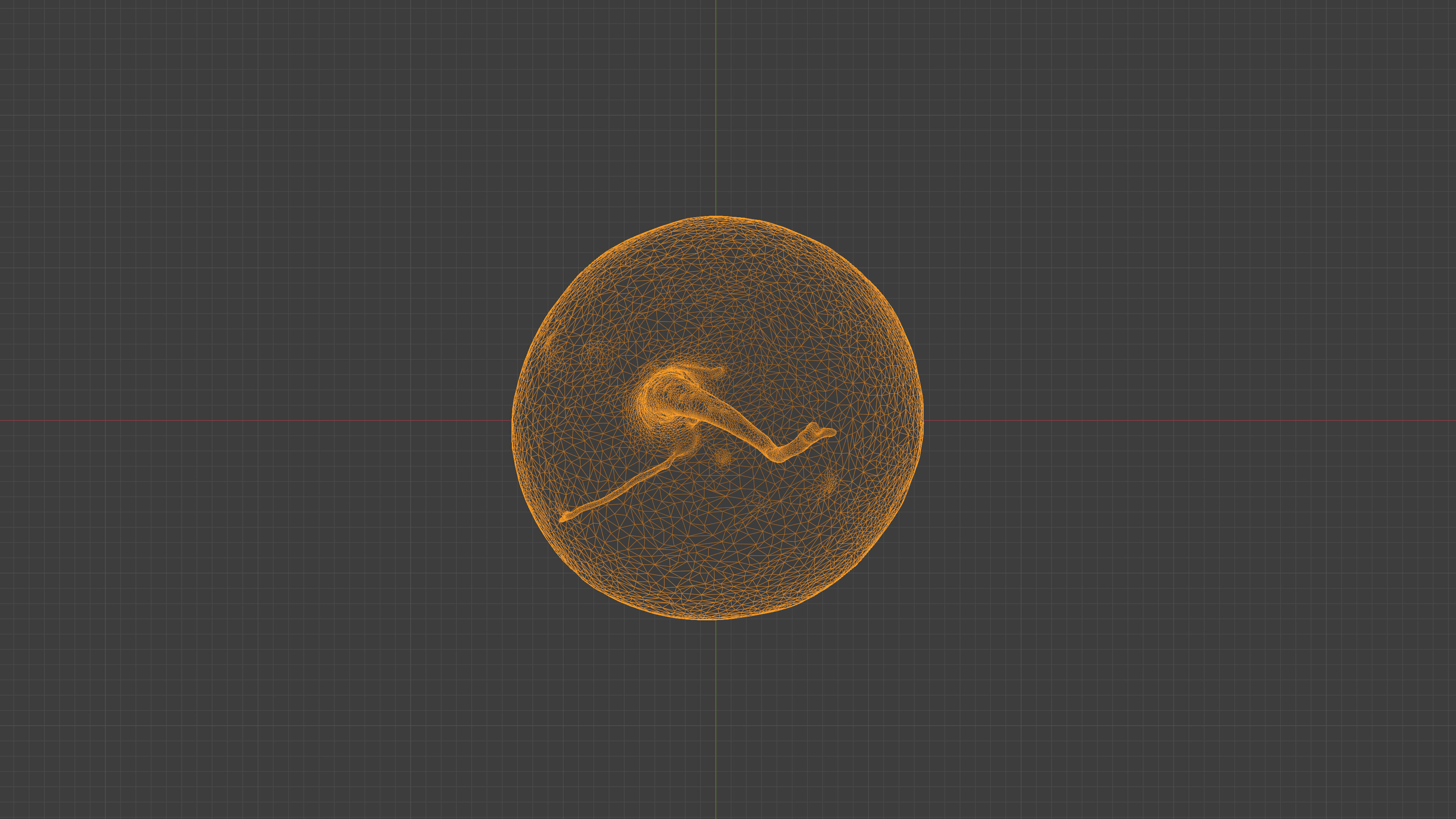 Photorealistic 3D scan of green radish Low-poly 3D model_24